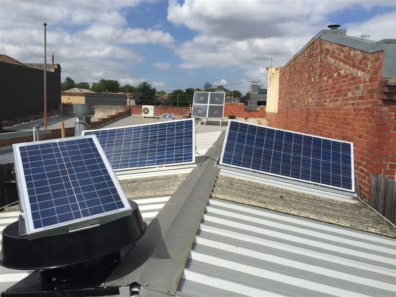 Roof Ventilation Installtion Showroom solar whiz roof ventilation