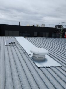 Victoria - Gym installation - After 1 Solar Whiz installed at a gym